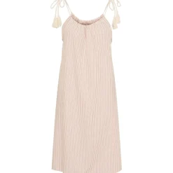 Marta du Chateau dame kjole MdcKamala 259161 - Beige/Peperosa