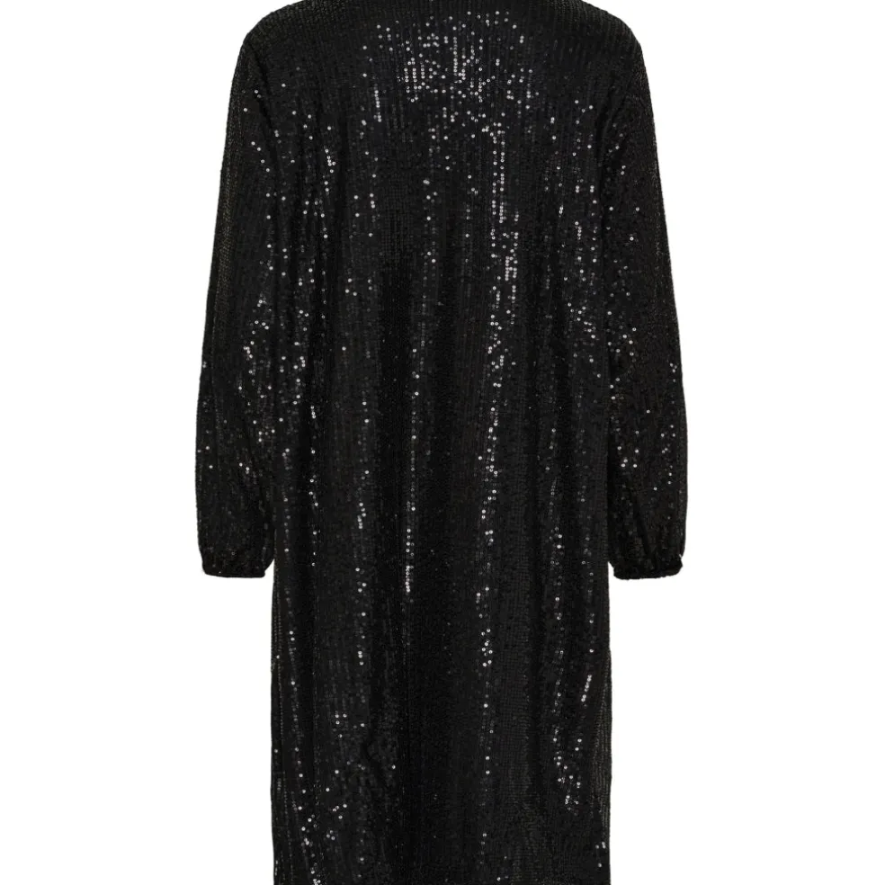 Marta du Chateau dame kjole MdcBeline 6607 - Black Solid