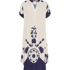 Marta Du Chateau dame kjole MdcHelma 5677 - Blue-V4058tpi