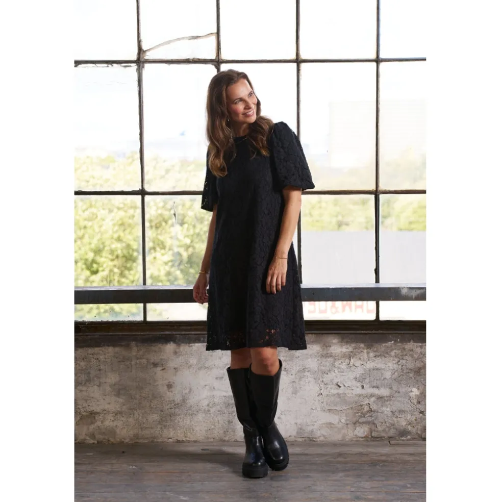 Marta du Chateau dame kjole MdcYuna 59373M - Black