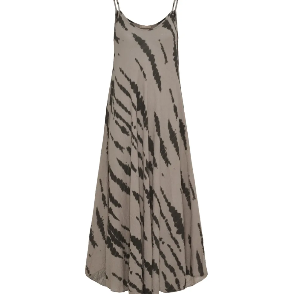 Marta du Chateau dame kjole MdcKarina 65147 - Stampa Fango