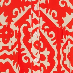 Marta du Chateau dame kjole MdcLucie 259153 - Red/Beige