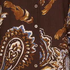 Marta du Chateau dame kjole MdcMoss 7617- - Marrone786tpz