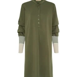 Marta du Chateau dame kjole MdcCybele 32166/A - Kaki