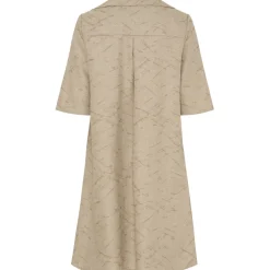 Marta du Chateau dame kjole MdcBernice 259350 - Camel Print