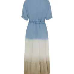 Marta Du Chateau dame kjole MdcNorma - Light Blue Beige