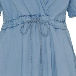 Marta Du Chateau dame kjole MdcNorma - Light Blue Beige