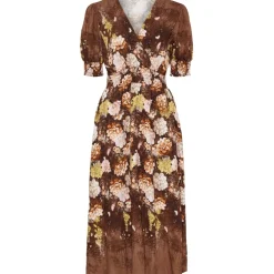 Marta du Chateau dame kjole MdcLydia 25216 - Marrone0460