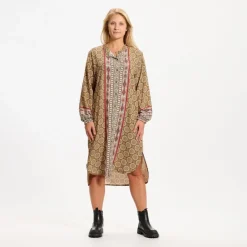 Marta Du Chateau dame kjole 4051 - Kaki