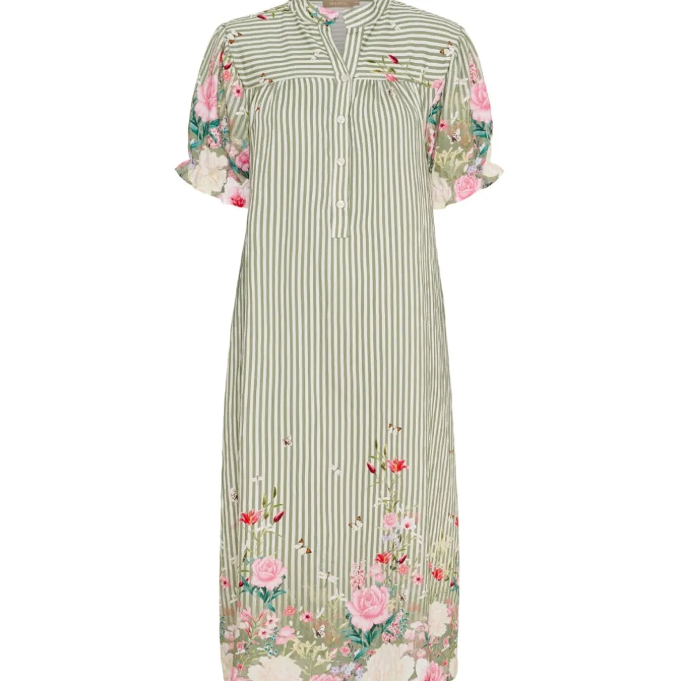 Marta du Chateau dame kjole MdcCristina 7263 - Kaki4837tpg