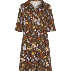 Marta du Chateau dame kjole MdcWildrose 259351V - Brown Print