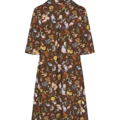 Marta du Chateau dame kjole MdcWildrose 259351V - Brown Print