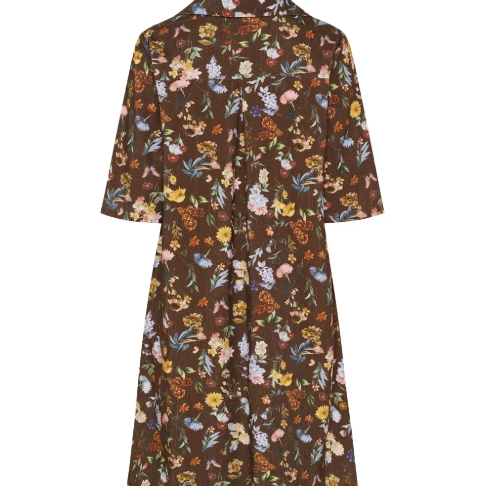 Marta du Chateau dame kjole MdcWildrose 259351V - Brown Print