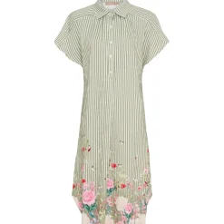 Marta du Chateau dame kjole MdcFelisa 7357 - Kaki4937tpg