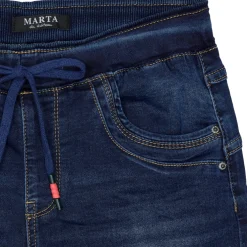 Marta Du Chateau dame MdcTina Jeans MDC106-2303-1 - Blue Denim