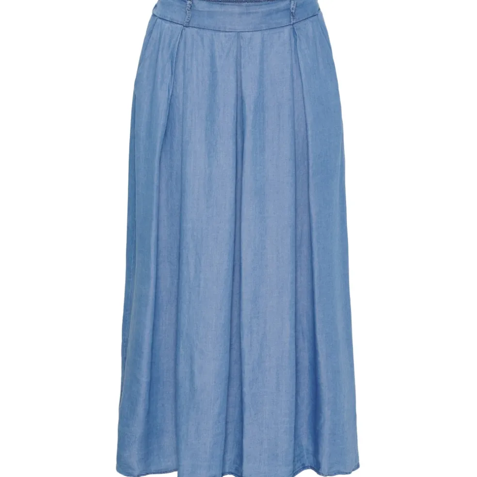 Marta du Chateau dame nederdel MdcLeona 257038 - Medium Blue