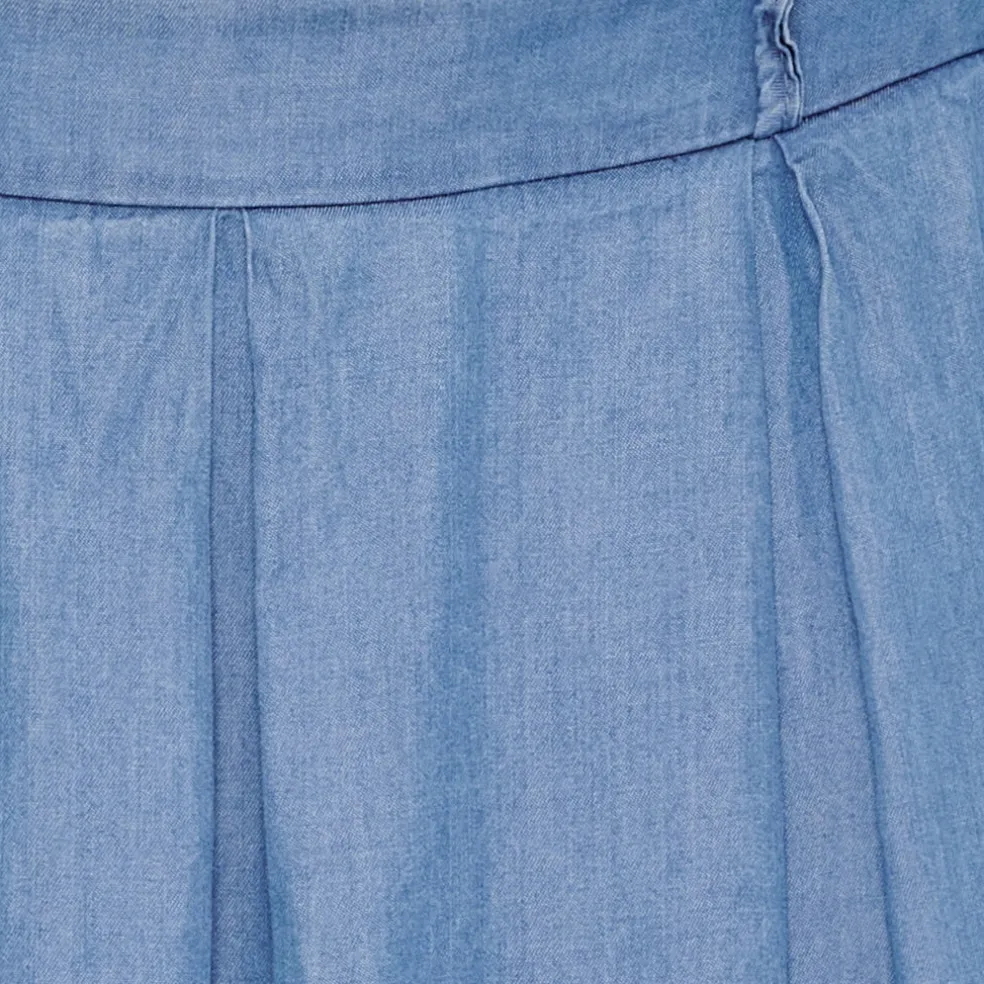 Marta du Chateau dame nederdel MdcLeona 257038 - Medium Blue