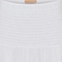 Marta Du Chateau dame nederdel 5201 - Solid White