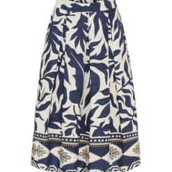 Marta du Chateau dame nederdel MdcRenata 4911Tela - Blue