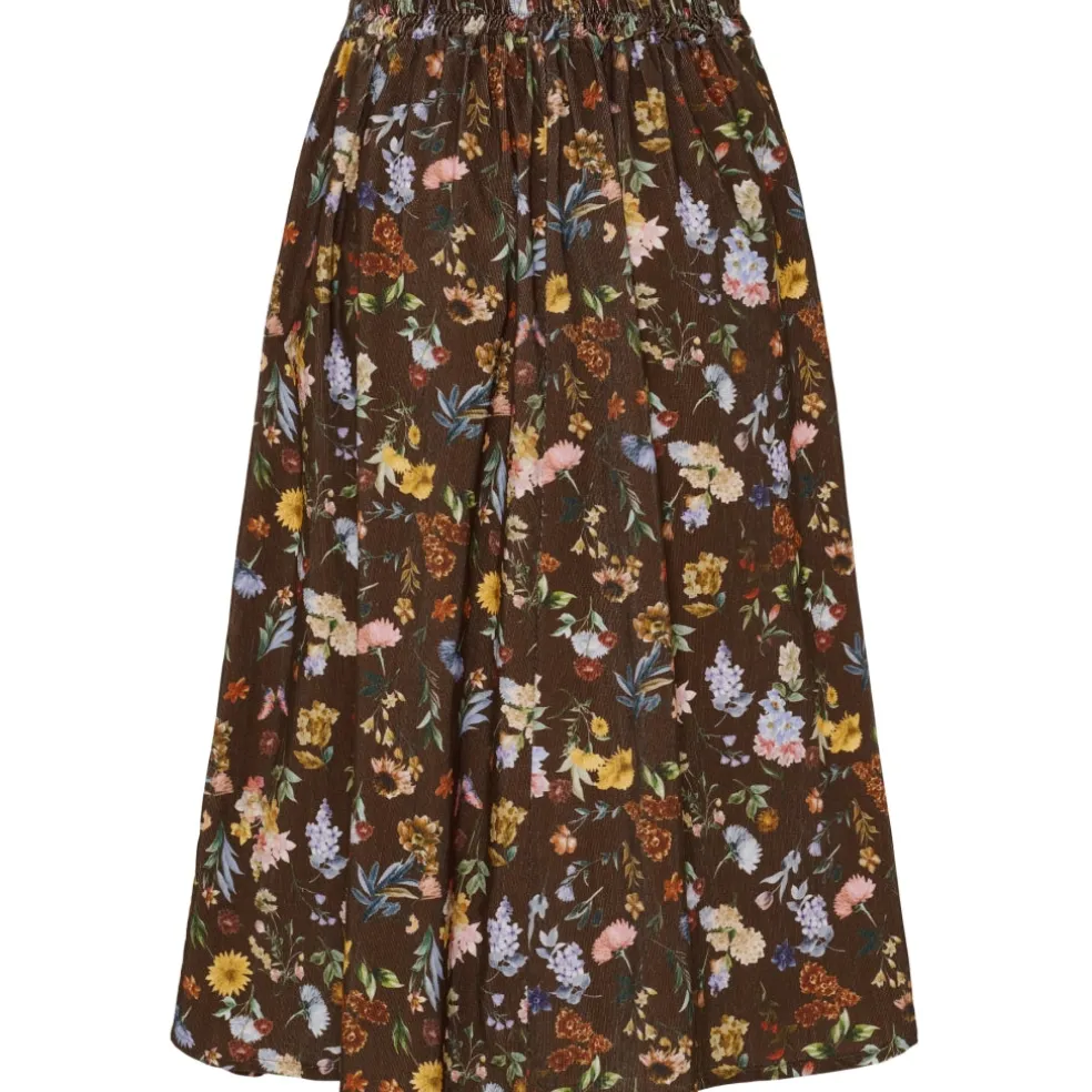 Marta du Chateau dame nederdel MdcCiela 257080V - Brown Print