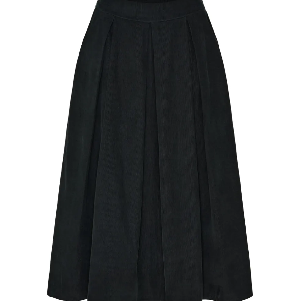 Marta du Chateau dame nederdel MdcCiela 257080V - Black Solid