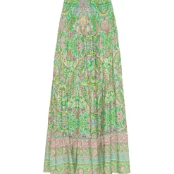 Marta Du Chateau dame nederdel 5201 - Verde4174Print