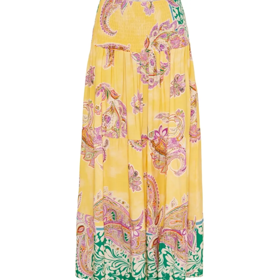 Marta Du Chateau dame nederdel 5201 - Giallo7512tpf