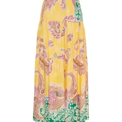 Marta Du Chateau dame nederdel 5201 - Giallo7512tpf