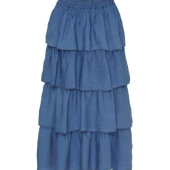 Marta Du Chateau dame nederdel MdcKlara - Medium Blue