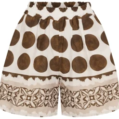 Marta du Chateau dame shorts MdcSiena 256197 - Beige/MoroAMioe431