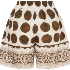 Marta du Chateau dame shorts MdcSiena 256197 - Beige/MoroAMioe431