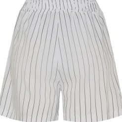 Marta Du Chateau dame shorts MdcZita - White/Black Stripe