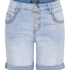 Marta du Chateau dame shorts MdcTove MDC209-26105 - Denim