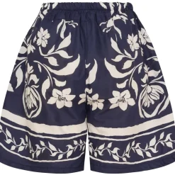 Marta du Chateau dame shorts MdcSiena 256197 - Bianco/BlueGN4133
