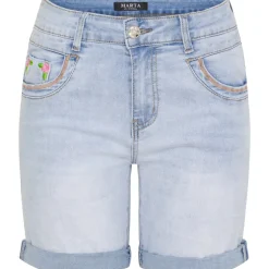 Marta du Chateau dame shorts MdcHilma MDC205-26104 - Denim