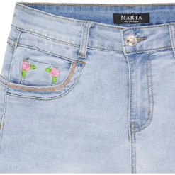 Marta du Chateau dame shorts MdcHilma MDC205-26104 - Denim