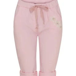 Marta Du Chateau dame shorts MdcRosetta - Baby Pink/White Flower