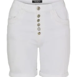 Marta Du Chateau dame shorts MdcSierra - White
