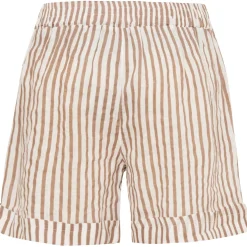 Marta Du Chateau dame shorts 61072 - Caramel Stripe