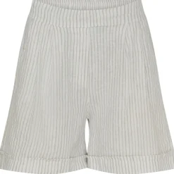 Marta Du Chateau dame shorts MdcSophia - Panna Grey Stripe
