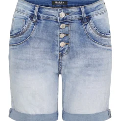 Marta du Chateau dame shorts MdcRagna MDC210-26149 - Denim