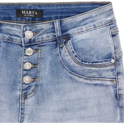 Marta du Chateau dame shorts MdcRagna MDC210-26149 - Denim
