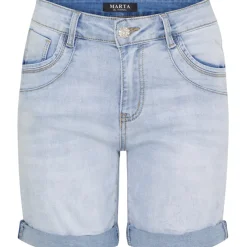 Marta du Chateau dame shorts MdcKaia MDC207-26106 - Denim