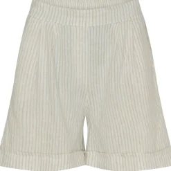 Marta Du Chateau dame shorts MdcSophia - Panna Beige 1752 Stripe