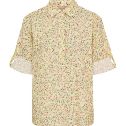 Marta du Chateau dame skjorte MdcPalmira 7177 - Yellow620tpg