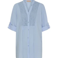 Marta Du Chateau dame skjorte MdcMargherita - Celeste