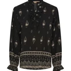 Marta Du Chateau dame skjorte MdcAya 5891 - Black1943tps