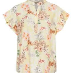 Marta Du Chateau dame skjorte MdcSòlrún 6319 - Giallo0998