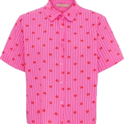 Marta du Chateau dame skjorte MdcMenika 7340 - Fuxia