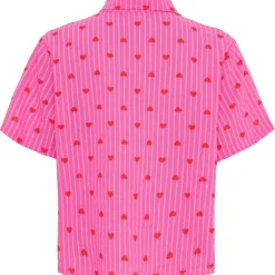 Marta du Chateau dame skjorte MdcMenika 7340 - Fuxia